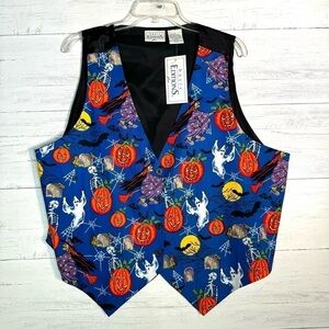 NEW Vintage Halloween Vest Plus Size 1X
